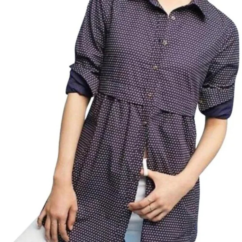 Maeve tunic collared shirt